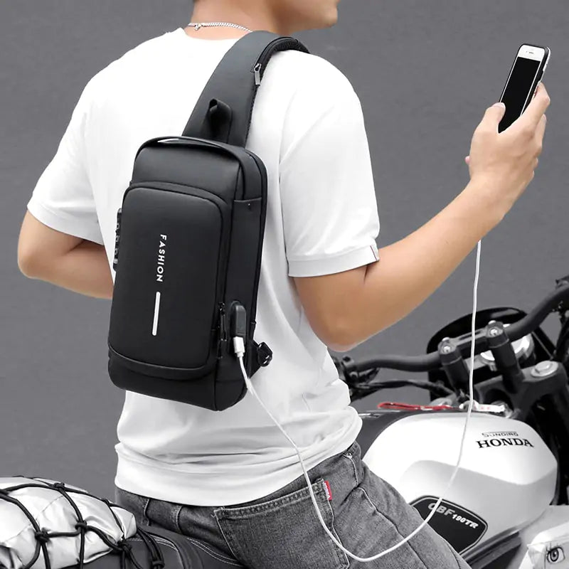Costech Smart Anti-Theft Shoulder Bag